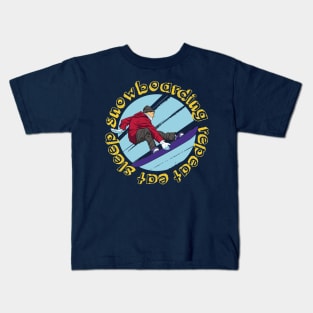 Eat Sleep Snowboarding Repeat Kids T-Shirt